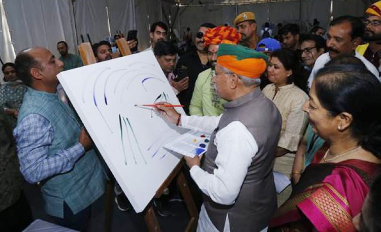 union minister of state for culture inaugurated kala darshanam art camp