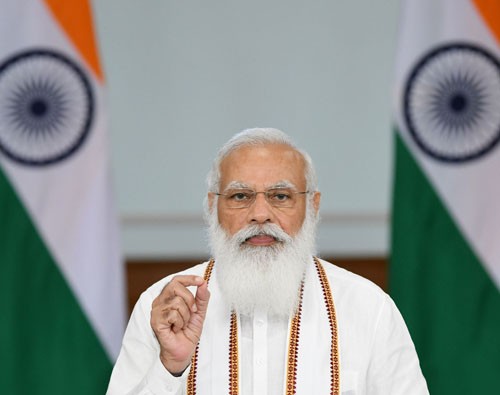 narendra modi addresses at ashadha purnima-dhamma chakra day programme