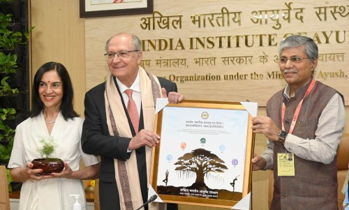 vice president of brazil geraldo alckmin in india