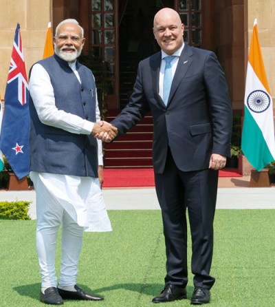 prime minister narendra modi and christopher luxon