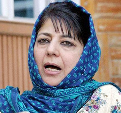 jammu and kashmir chief minister mehbooba mufti