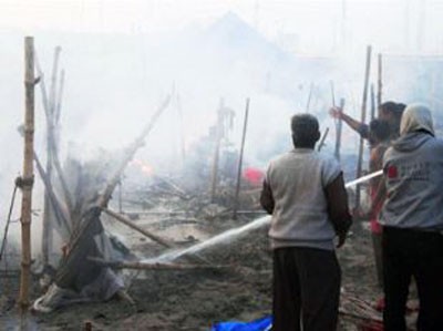 fire in allahabad kumbh