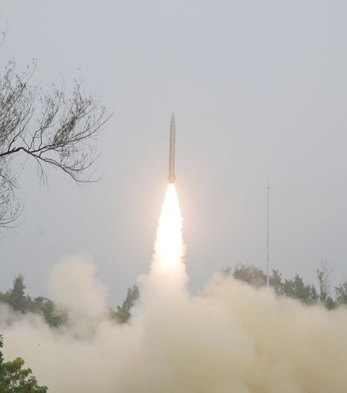 pralay missile salvo launch