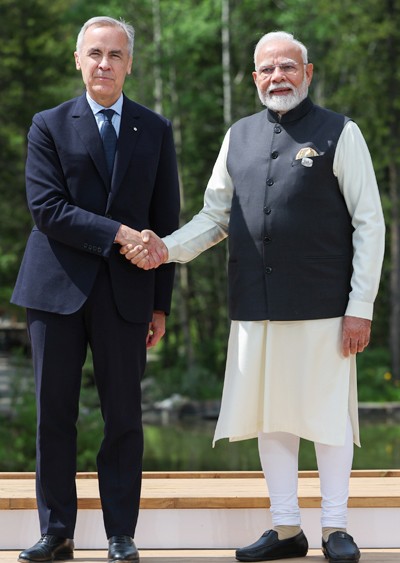 pm mark carney and pm narendra modi