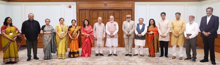 ignca trustees meet prime minister
