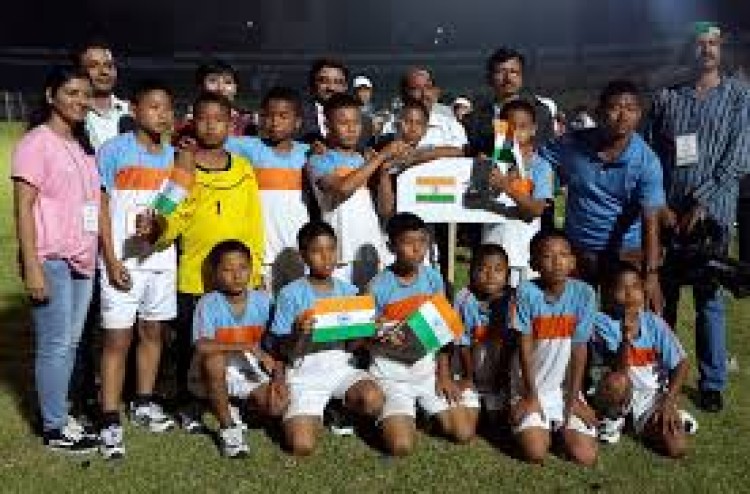 india won runner up trophy in fiesta