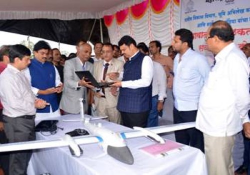 drone based mapping project in maharashtra