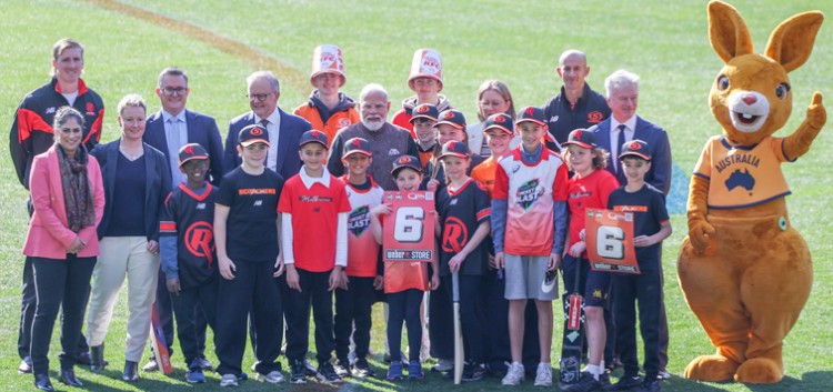 india and australia celebrated sporting ties