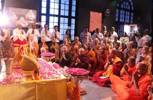 homage to the sacred relics of lord buddha!