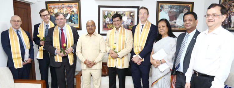 australian representative met thawarchand gehlot