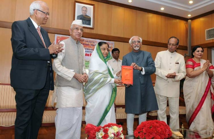 pratibhadevisingh patil and mohammad hamid ansari