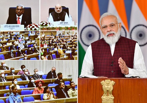 narendra modi addressing at the 28th nhrc foundation day programme