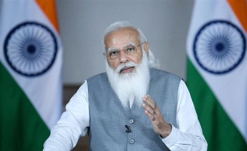narendra modi delivers keynote address at the 5th edition of vivatech