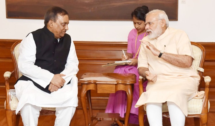 home minister of bangladesh and pm narendra modi