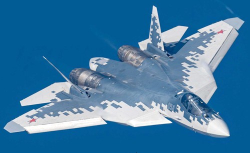 russia's stealth fighter jets su-57e