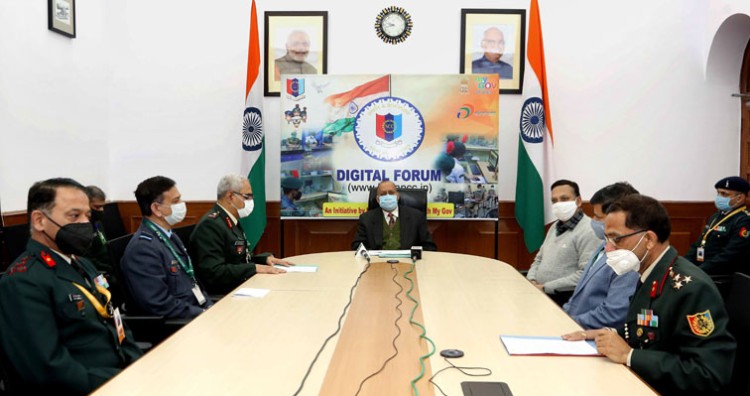 defence secretary dr. ajay kumar launches the ncc digital forum
