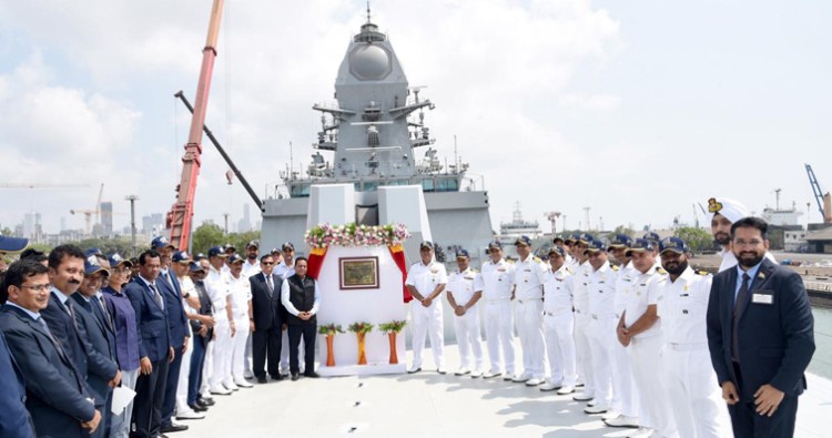 mahendragiri (project 17a) handed over to the navy