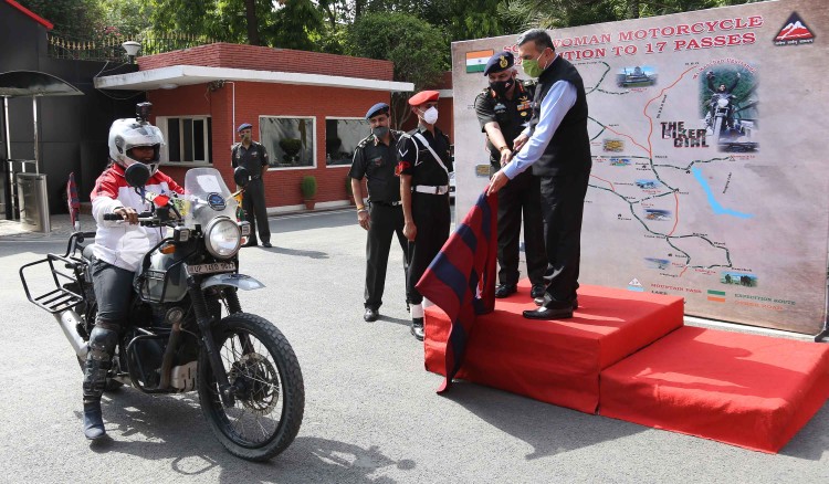 kanchan ugusandi's motorcycle campaign completes