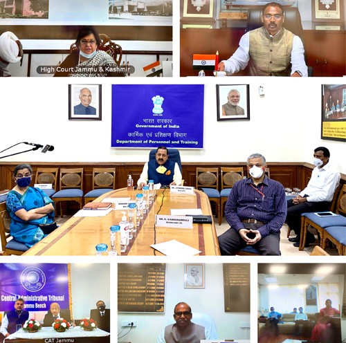 minister of state inaugurated cat bench of jammu-kashmir and ladakh