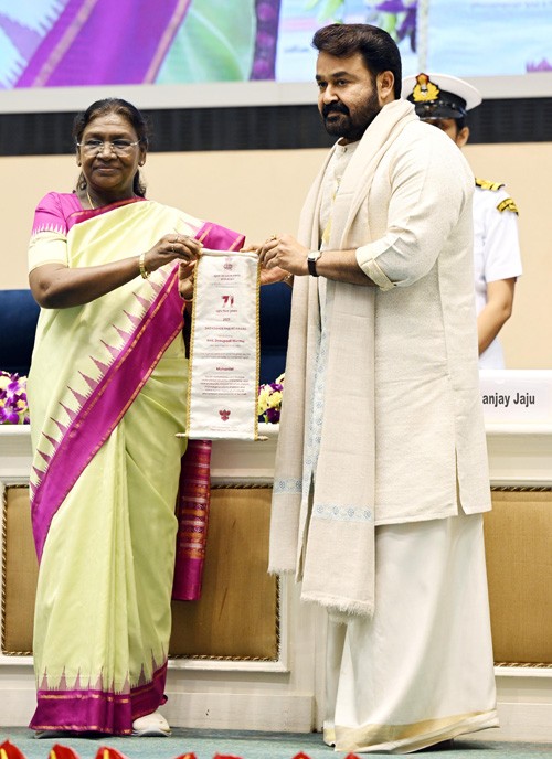 mohanlal vishwanathan nair to receive the dadasaheb phalke award