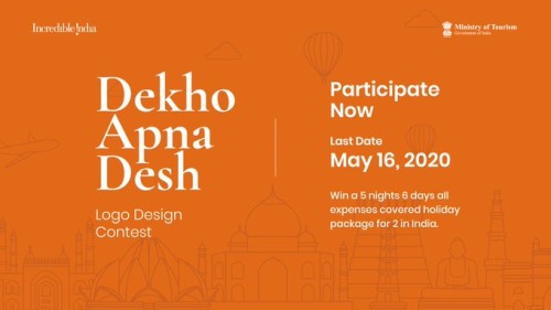 ministry of tourism launches dekho apna desh logo design contest