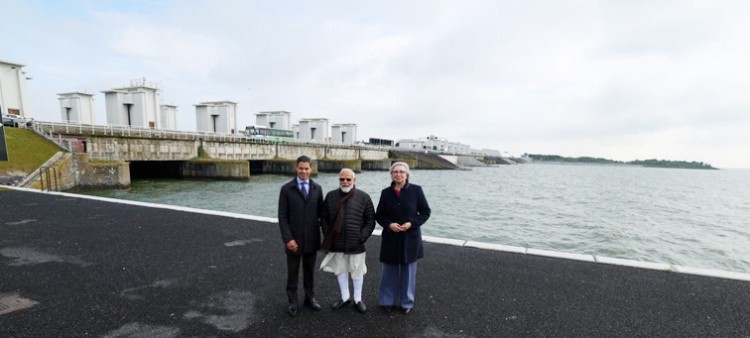 pm narendra modi says water management in the netherlands is excellent