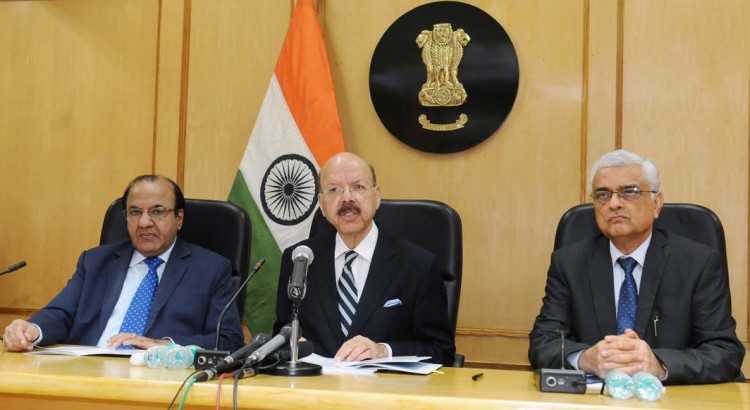 a.k. joti, cec dr. nasim zaidi  and o.p. rawat
