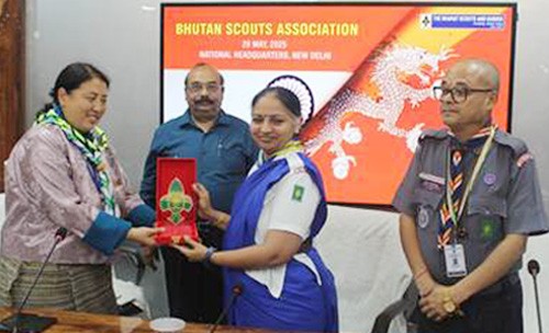 educational programme of bhutan scouts in india