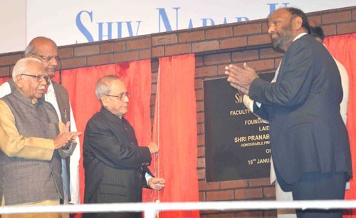 shiv nadar university, the formal inauguration