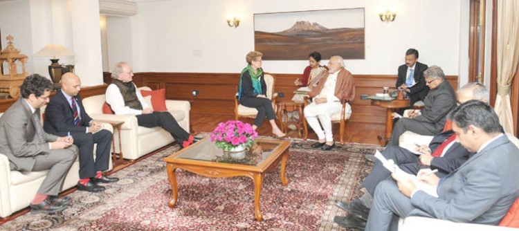 canadian delegation meet prime minister