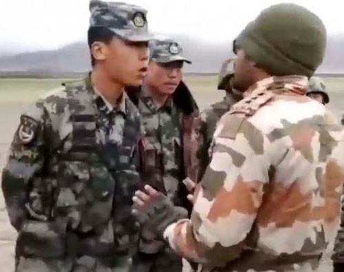 tension in india-china