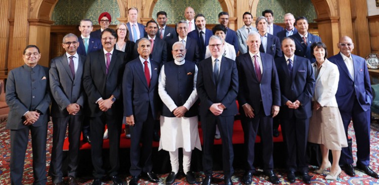 call of industrialists from india and britain in london