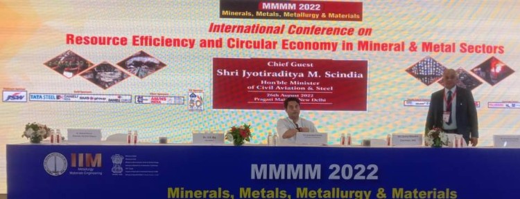 union steel minister inaugurates global trade exhibition