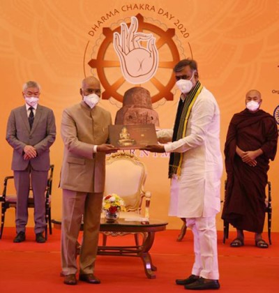first set of mongolian kanjur presented to president