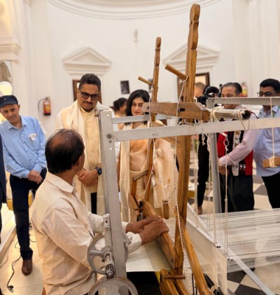 unveiling of the cultural textile initiative 'padma dori'