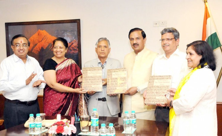 dr mahesh sharma released a book