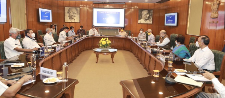 home minister amit shah's all party meeting in delhi