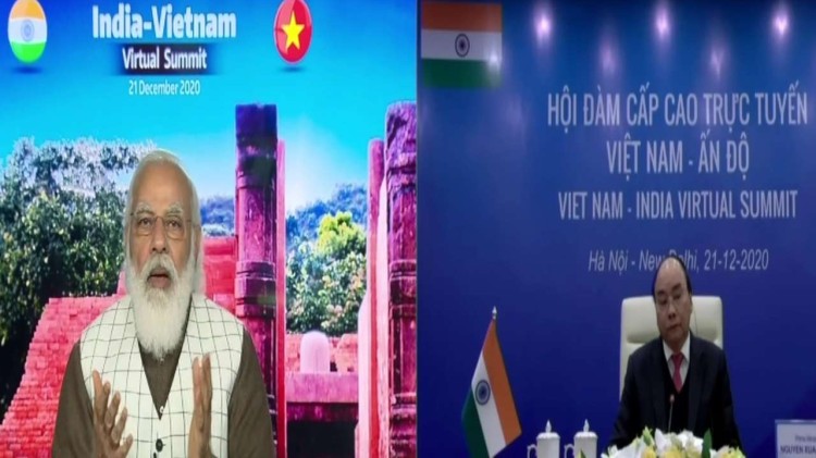 pm narendra modi addressing the india-vietnam virtual summit