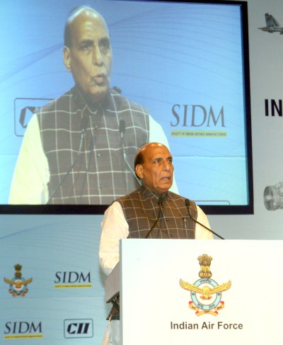 defense minister rajnath singh's address at the air force seminar