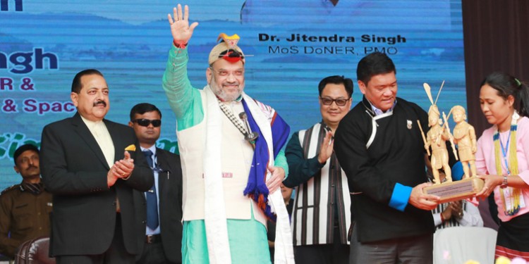 amit shah presides over the 34th statehood day celebrations of arunachal pradesh