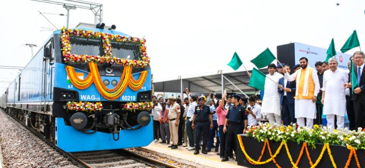 gatishakti cargo terminal started at maruti plant