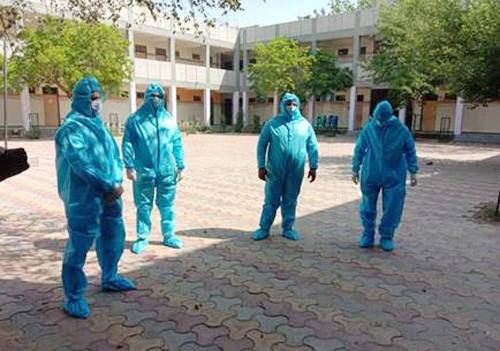 dmc provided necessary ppe kit