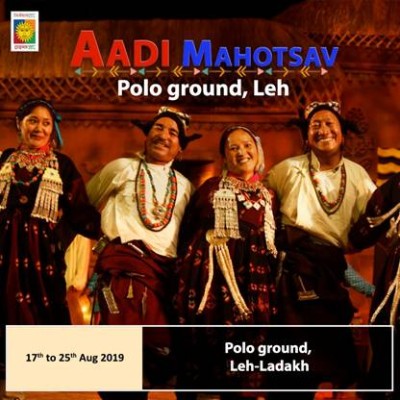 colorful adi festival in leh-ladakh