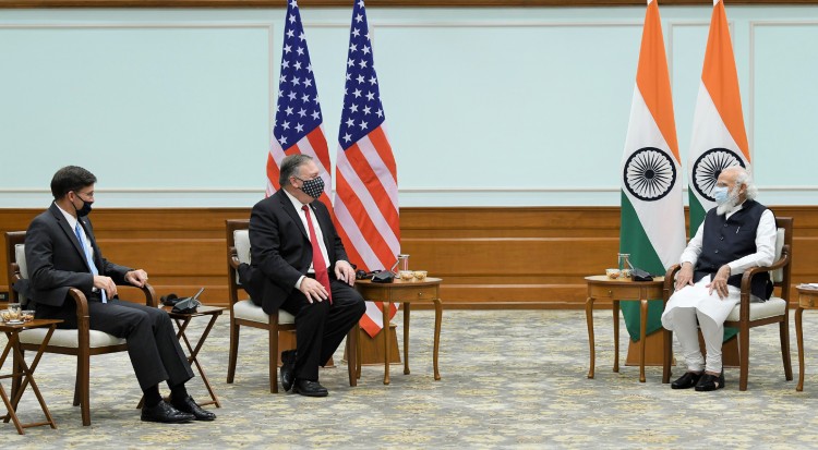 us secretary of state and secretary of defense met modi
