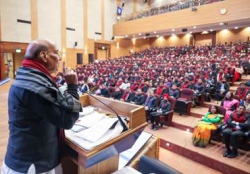 address by defence minister rajnath singh at lbsnaa mussoorie