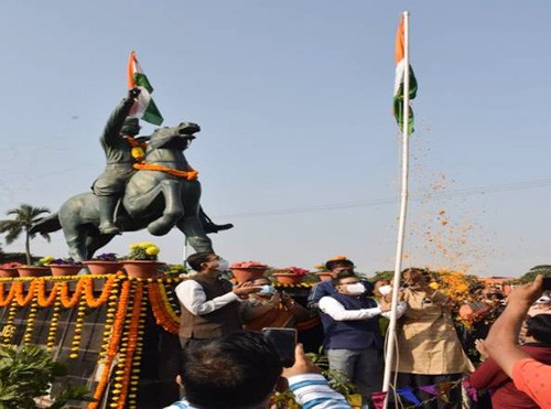 netaji's birth anniversary celebrated at ports