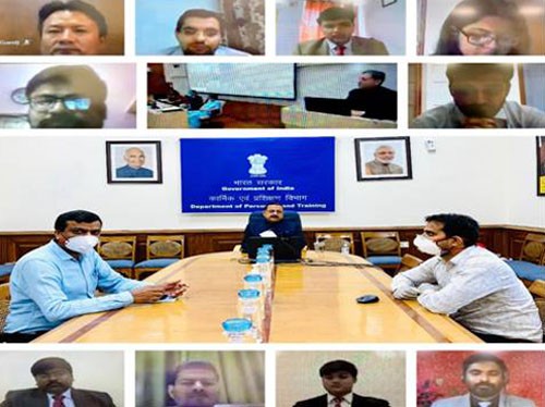 minister of state for personnel jitendra singh's address to civil servants