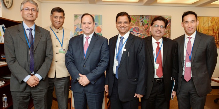 s.c. garg during spring meetings of the international monetary fund