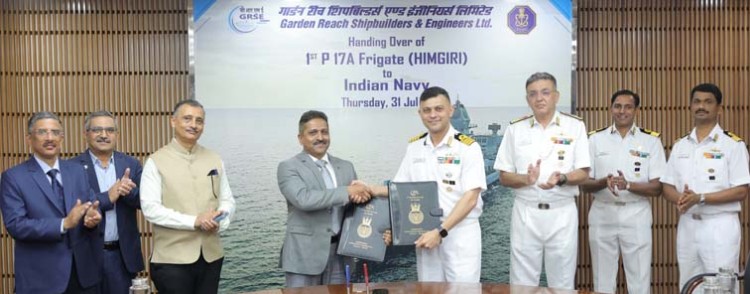 himgiri dedicated to indian navy service
