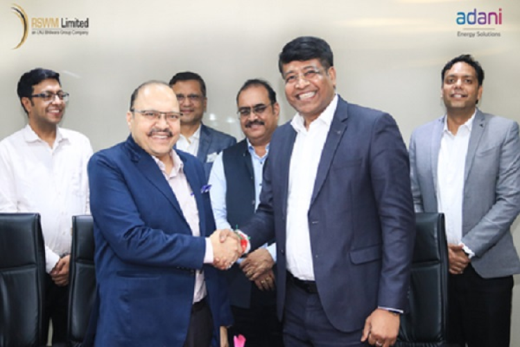 adani-rswm green energy partnership